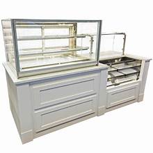 Federal Industries (ITD6034)-Non-Refrigerated- 60" x 34"(H) Counter Case w/Straight Glass 120V - Donut-Equipment.com