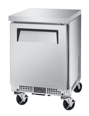Turbo Air M3 MUR-20S-N6 20" Shallow Depth Low Profile Undercounter Refrigerator with 1 Solid Door - Donut-Equipment.com