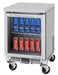 Turbo Air MUR-20SG-N6 M3 Series 20" Shallow Depth Undercounter Refrigerator w/ 1 Section & 1 Glass Door - Donut-Equipment.com