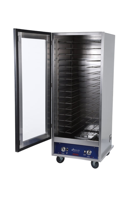 Avalon (P264SC-1) Stainless Steel Proofing Cabinet 208-240V/ 1-Phase Single Door-Left Side Hinge - Donut-Equipment.com