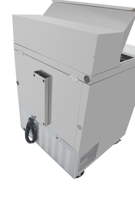 Turbo Air PST-28-N (Left or Right Side Hinge) 1 Solid Door Sandwich/Salad Unit Front Breathing Airflow - Donut-Equipment.com