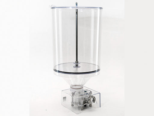 Edhard 18 quart (17 L) hopper FHP-5031 (with No Spouts) Stainless Steel Pump Cover and Includes Pressure Disc - Donut-Equipment.com