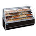 Montana Walnut Exterior Color Federal SN-96 Non-Refrigerated Dry Case 96" x 37.75" x 48" - Donut-Equipment.com