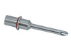 (1) Single Outlet Injection Spout- F-3097-Blueberry 7/16" x 3-1/4"L w/ 30° Slanted Tip - Donut-Equipment.com