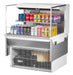 Turbo Air TOM-36L-UF-W-2SI-N 35 7/8" Drop-In Horizontal Open Air Cooler w/ (2) Levels – White Exterior, 115v - Donut-Equipment.com