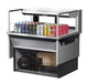 Turbo Air TOM-36L-UFD-S-1SI-N 36" Drop-In Horizontal Open Air Cooler w/ (1) Level – Stainless Steel Exterior, 115v - Donut-Equipment.com