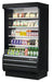 Turbo Air TOM-40B-SP-N 39 1/8" Vertical Open Air Cooler w/ (5) Levels – Black Exterior, 115v - Donut-Equipment.com