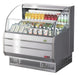 Turbo Air TOM-40SS-N 39" Slim Line Horizontal Open Air Cooler w/ (2) Levels – Stainless Steel Exterior, 115v - Donut-Equipment.com