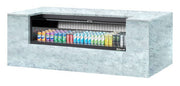 Turbo Air TOM-60UC-B-N 60 1/4" Horizontal Open Air Cooler w/ (1) Level – Black Exterior, 115v - Donut-Equipment.com