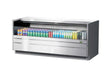Turbo Air TOM-72UC-S-N 72 1/4" Drop-In Horizontal Open Air Cooler w/ (1) Level – Stainless Steel Exterior, 115v - Donut-Equipment.com