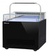 Turbo Air TOS-30NN-D-B 30 1/4" Black Horizontal Open Display Merchandiser / Air Curtain Sandwich and Cheese Display Case – 1 Level, 115v - Donut-Equipment.com