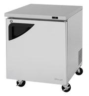 Turbo Air TUF-28SD-N 27 1/2" W Undercounter Freezer w/ (1) Section & (1) Door - Donut-Equipment.com