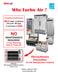 Turbo Air Super Deluxe TST-60SD-18M-N-LW 60" 2 Door Mega Top Refrigerated Sandwich Prep Table with Left Work Station - Donut-Equipment.com