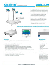 Gladiator Washdown Scales GGS 35A - Donut-Equipment.com