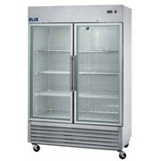 Arctic Air AGR49 54" Two Section Glass Door Reach-In Refrigerator - Donut-Equipment.com