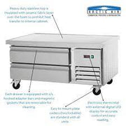 Arctic Air ARCB48 50" Two Drawer Refrigerated Chef Base - Donut-Equipment.com