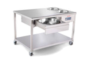 Avalon Donut Finishing / Sugaring Table AFT-48-2-1 - Donut-Equipment.com