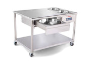 Avalon Donut Finishing / Sugaring Table AFT-72-2-1 - Donut-Equipment.com