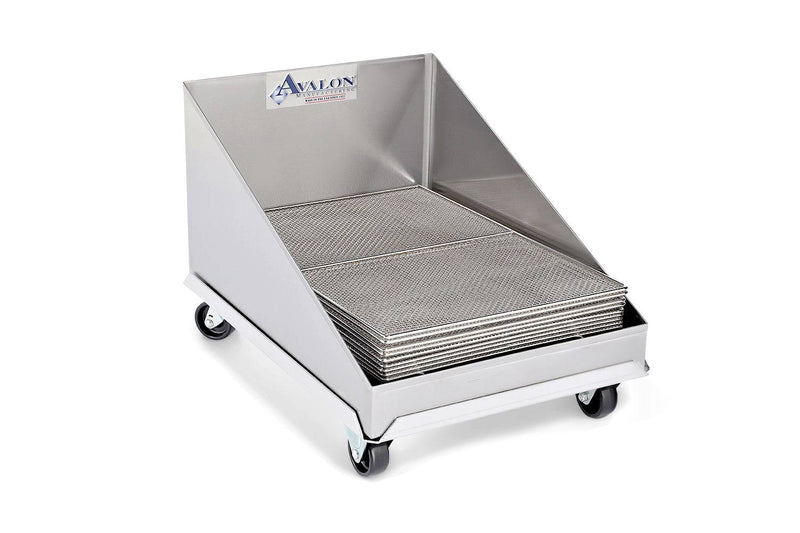 ASSD34 Stainless Steel 24" x 34" Avalon Fry Screen Drain - Donut-Equipment.com