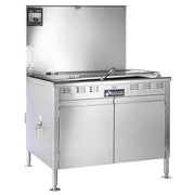 Avalon (ADF34-G-BA) 34" X 24" NATURAL GAS FRYER, ELECTRONIC IGNITION, Left Side Drain Board With Submerger - Donut-Equipment.com