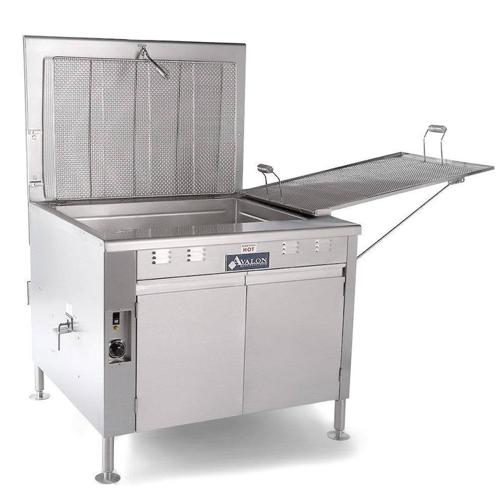 Avalon (ADF34-G-P) 34" X 24" PROPANE GAS FRYER, STANDING PILOT, Right Side Drain Board