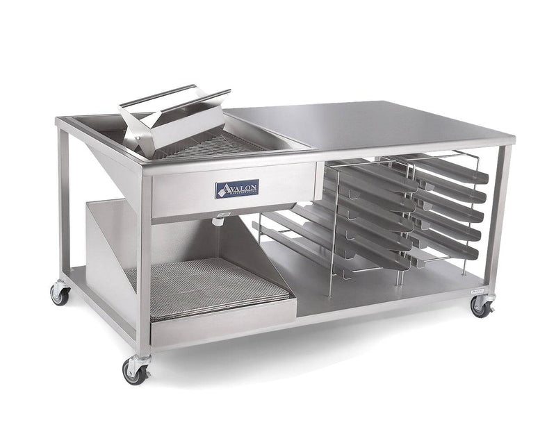 Avalon (AIGT-26) 18" x 26" Compatible Icing/Glazing Prep Table (Not Heated) - Donut-Equipment.com