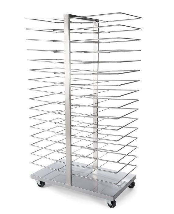 Avalon ACR32-S Stainless Steel Cooling Racks Double Sided 32 Slides - Donut-Equipment.com