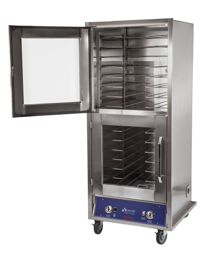 P264AC-2 (208-240V / 1 Phase) Avalon Aluminum Proofing Cabinet Two Door Left Side Hinge - Donut-Equipment.com