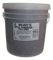 Bear Stewart Premium Apple Turnover Filling- 18 pound pail - Donut-Equipment.com