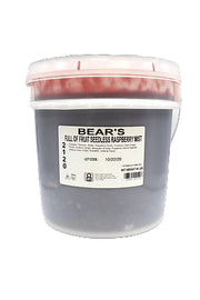 Bear Stewart Red Raspberry Seedless Mist Filling- 20 Pound Pail - Donut-Equipment.com