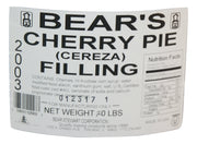 Whole Cherry Pie Filling- 40 Pound Pail - Donut-Equipment.com