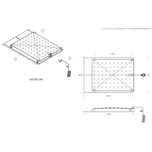 Submerger Screens For Belshaw Electric Donut Fryers (3 Options) - Donut-Equipment.com