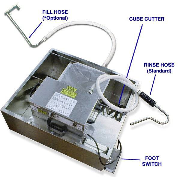 EZMelt 34 (includes rinse and fill hose) - Donut-Equipment.com