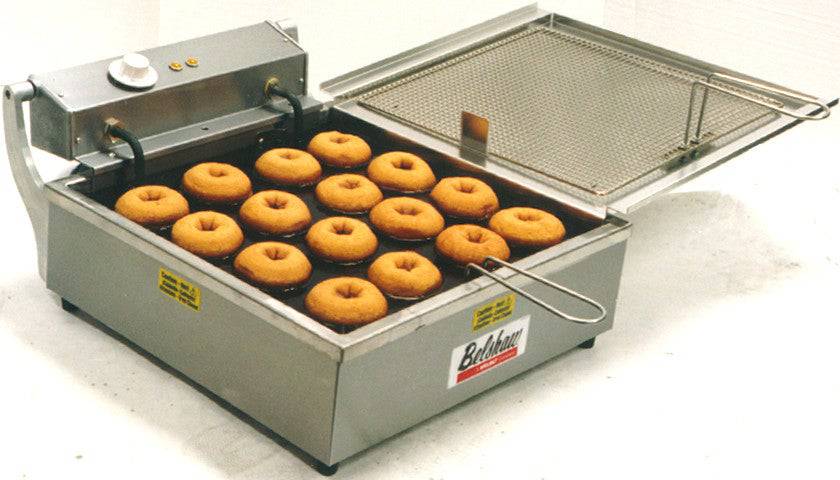 616B Cut-N-Fry for Loukoumades- Includes Depositor, Plunger, Cylinder, Mount, Submerger, 2 screens with handles and Fryer