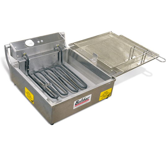 616B Cut-N-Fry for Loukoumades- Includes Depositor, Plunger, Cylinder, Mount, Submerger, 2 screens with handles and Fryer