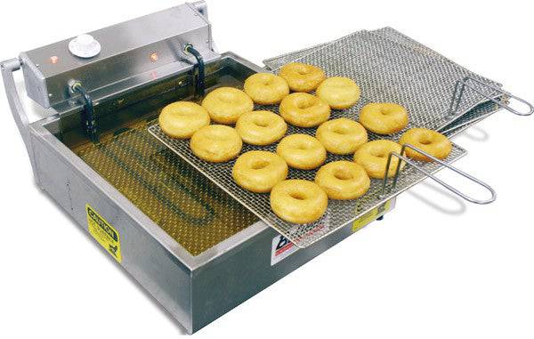 616B Cut-N-Fry for Hushpuppies - Includes Depositor, Plunger, Cylinder, Mount, Submerger, and Fryer