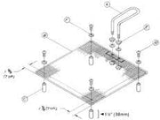 616B Submerge Screen for the 616B Fryer - Donut-Equipment.com