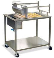 HG18EZ Glazer with Drain Tray and EZ Lift Applicator with one 17" x 25" Glazing Screen - Donut-Equipment.com