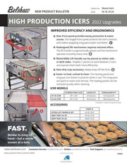 Belshaw HI24F High Production Icers (2 Options in Variants) - Donut-Equipment.com