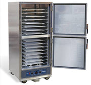 Belshaw CP3 (208-240 Volts), 50-60 hz, 1-phase 17-shelf cabinet proofer with (2)'Dutch' Doors (Temperature in Celsius) - Donut-Equipment.com