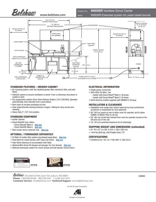 BELSHAW INSIDER Ventless Donut System -(APPROX- 226 DOZEN/HR) Mark V GP 208/240/60Hz/1 Ph - Donut-Equipment.com