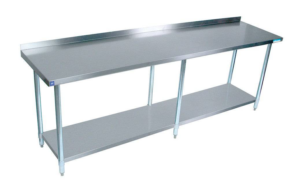 96" X 30" T-430 18 GA Table SS Top