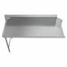 BK Resources 72" 16-Gauge Stainless Steel Clean Dish Table – Left Side - Donut-Equipment.com
