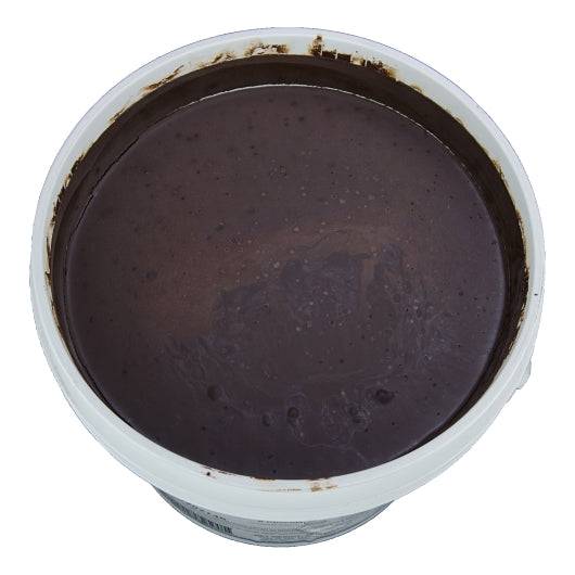 Brill Bittersweet Chocolate Fudge Base for Icings and Glaze - 30 pound pail - Donut-Equipment.com