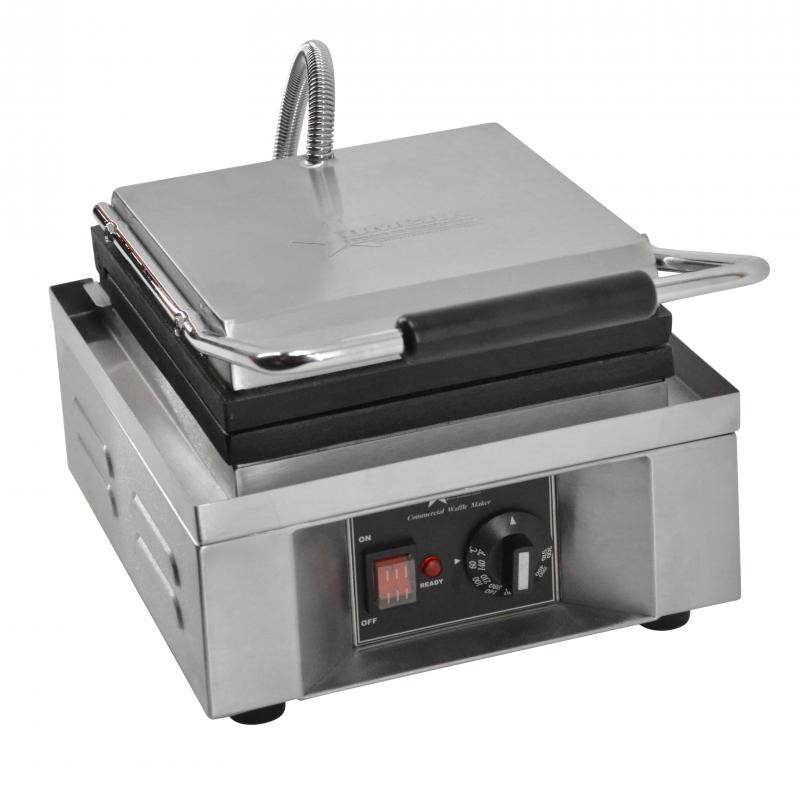 Omcan 1.6 kW Waffle Maker – Commercial Countertop Electric Waffle Iron for Restaurants, Cafés & Foodservice Kitchens