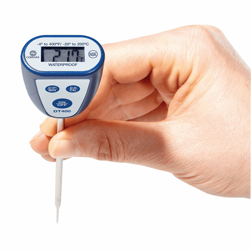 Comark Thin Tip Digital Pocket Test Thermometer - Donut-Equipment.com
