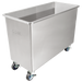 GSW USA DN-FB100 Flour Bin 100 Qt / 25 Gal 13-1/4"W x 28-1/4"L x 23"H Steel with Sliding Cover ETL Certified - Donut-Equipment.com