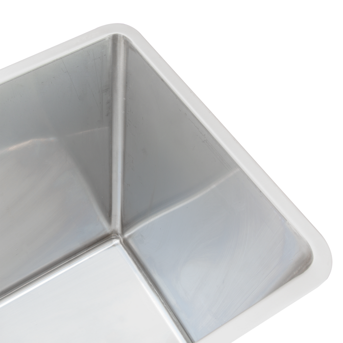 GSW USA DN-FB100 Flour Bin 100 Qt / 25 Gal 13-1/4"W x 28-1/4"L x 23"H Steel with Sliding Cover ETL Certified - Donut-Equipment.com