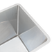 GSW USA DN-FB100 Flour Bin 100 Qt / 25 Gal 13-1/4"W x 28-1/4"L x 23"H Steel with Sliding Cover ETL Certified - Donut-Equipment.com