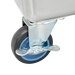 GSW USA DN-FB84 Flour Bin 84 Qt / 11 Gal 14"W x 29"L x 24"H Steel with Sliding Cover ETL Certified - Donut-Equipment.com